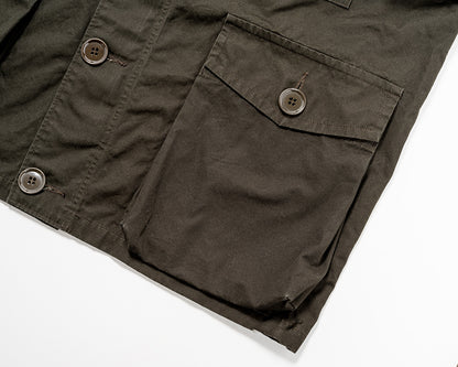 WORKERS_RAF PARKA_Heavy Ventile_Dark Brown