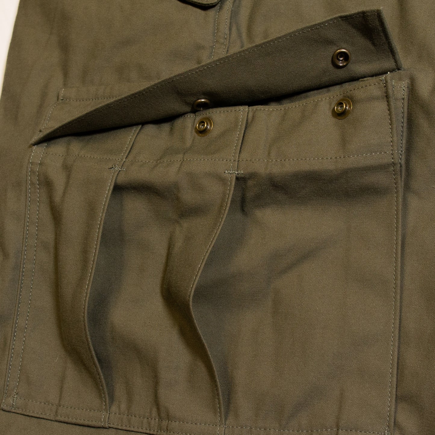 WORKERS_M65 Trousers, Cotton Nylon Sateen, OD (fade)