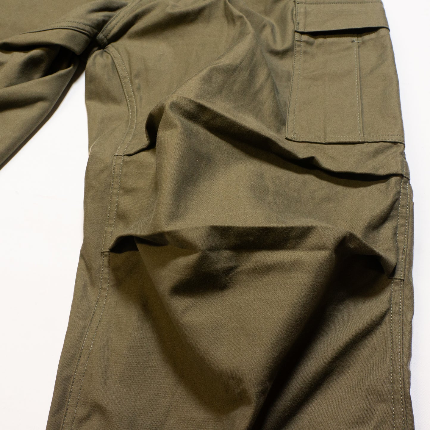 WORKERS_M65 Trousers, Cotton Nylon Sateen, OD (fade)